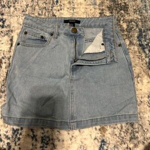 Denim skirt